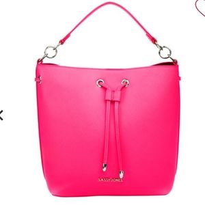 Sassy Jones Emma Saffiano Faux Leather Bag